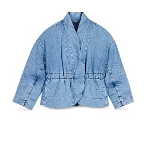 Ba&sh denim Caly jacket NWT!